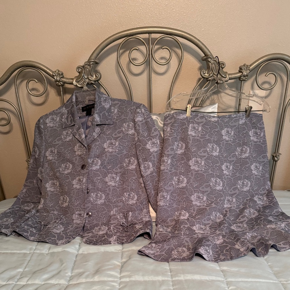 Jacket and skirt set